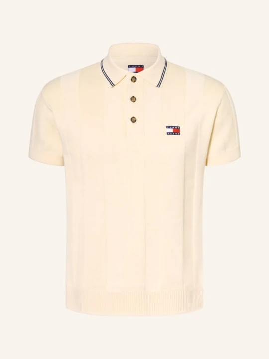 Zdjęcie produktu Tommy Jeans Dzianinowa Koszulka Polo beige