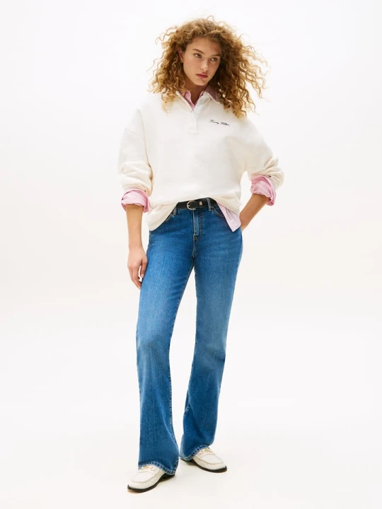 Zdjęcie produktu TOMMY JEANS Dżinsy - Bootcut fit - w kolorze niebieskim rozmiar: W33/L30