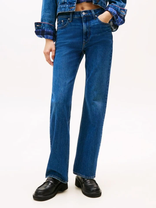 Zdjęcie produktu TOMMY JEANS Dżinsy - Bootcut fit - w kolorze niebieskim rozmiar: W26 / L32