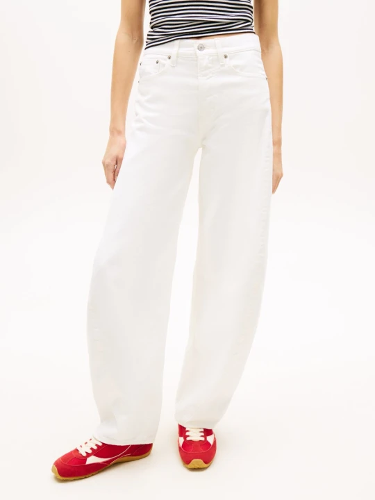 Zdjęcie produktu Tommy Jeans Dżinsy Kobiety Bawełna (100%) biały