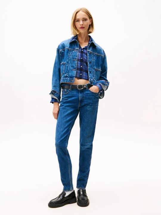 Zdjęcie produktu TOMMY JEANS Dżinsy "Lucy" - Slim fit - w kolorze niebieskim rozmiar: W27 / L32