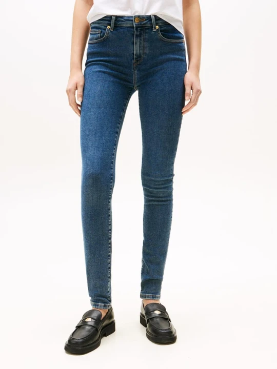 Zdjęcie produktu TOMMY JEANS Dżinsy - Skinny fit - w kolorze niebieskim rozmiar: W29/L32