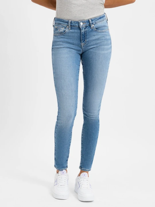 Zdjęcie produktu Tommy Jeans Dżinsy - Sophie Kobiety Bawełna niebieski