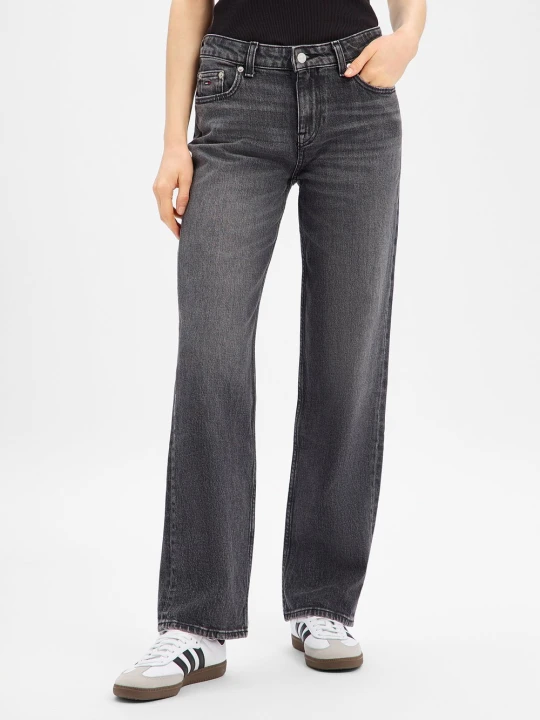 Zdjęcie produktu Tommy Jeans Dżinsy - Sophie Low Straight Kobiety Bawełna czarny
