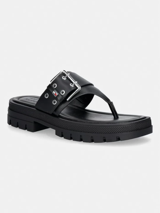 Zdjęcie produktu Tommy Jeans japonki damskie TJW BUCKLE SANDAL czarny