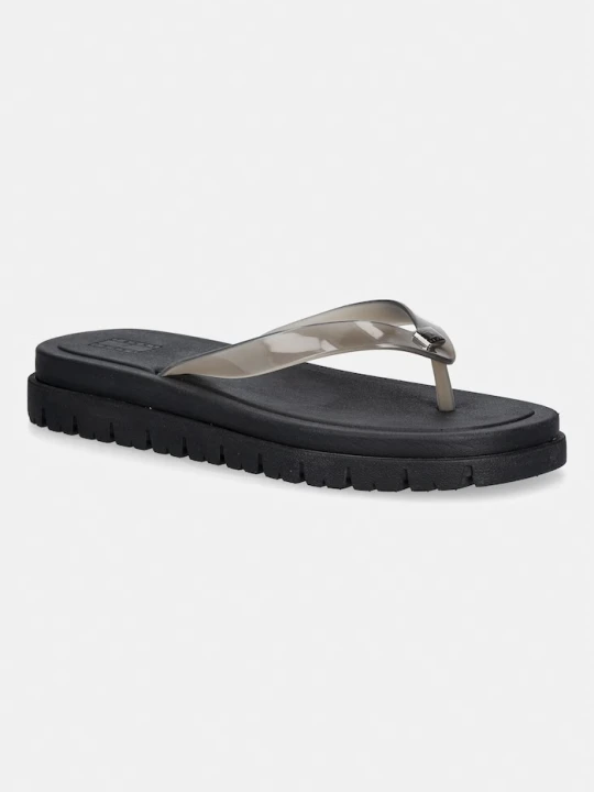 Zdjęcie produktu Tommy Jeans japonki damskie TJW CLEATED JELLY SUMMER SANDAL czarny