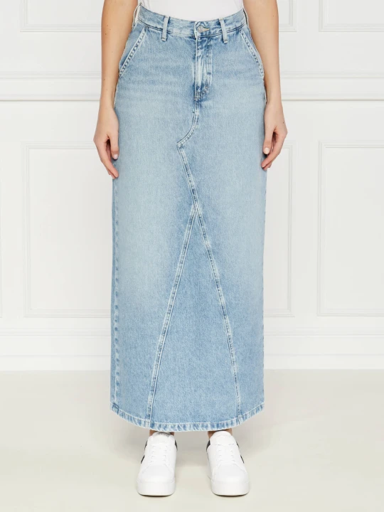 Zdjęcie produktu Tommy Jeans Jeansowa spódnica Claire niebieski