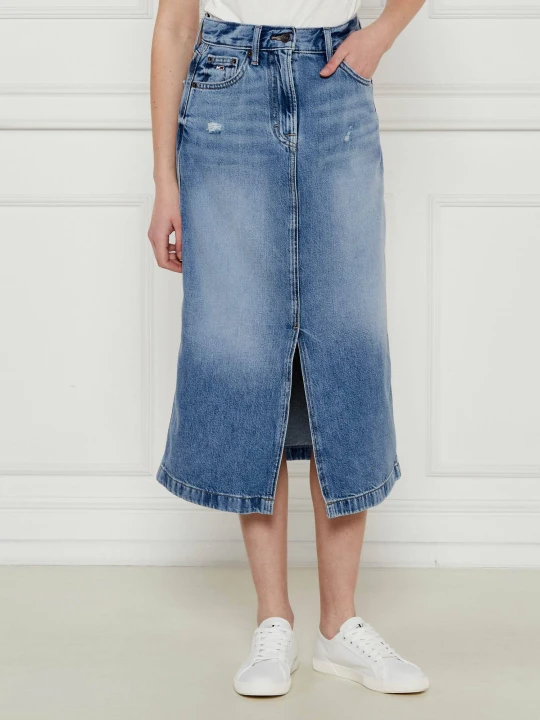 Zdjęcie produktu Tommy Jeans Jeansowa spódnica CLAIRE niebieski