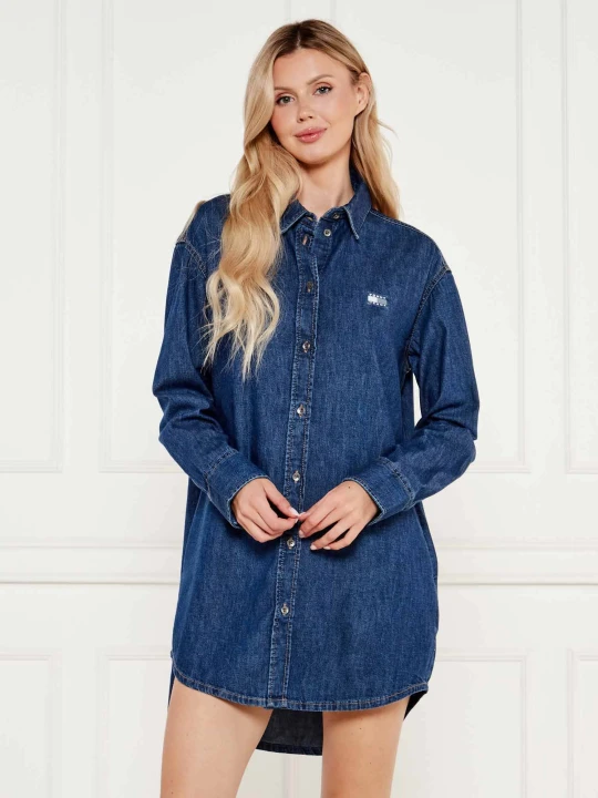 Zdjęcie produktu Tommy Jeans Jeansowa sukienka granatowy