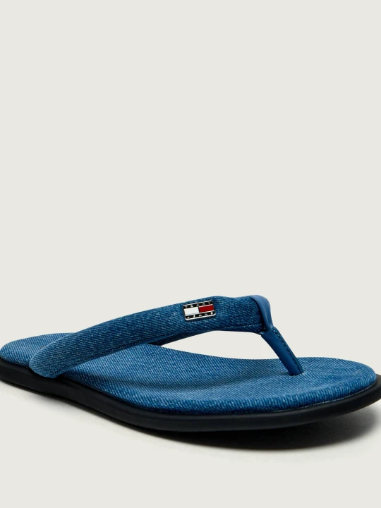 Zdjęcie produktu Tommy Jeans Jeansowe japonki niebieski
