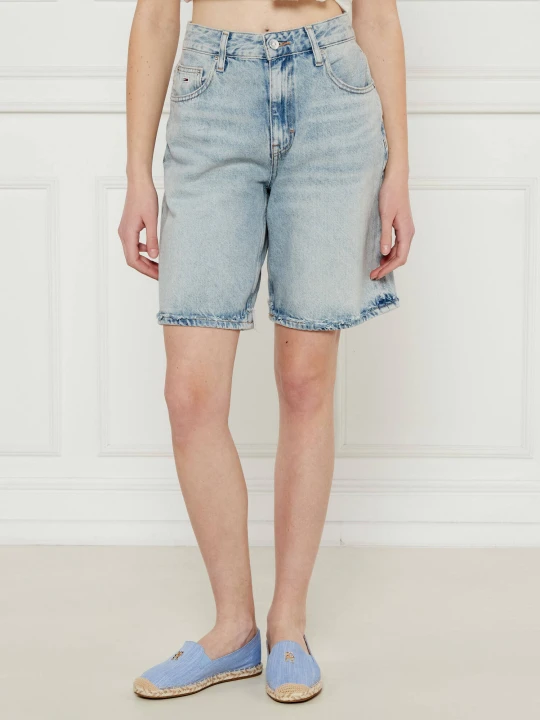 Zdjęcie produktu Tommy Jeans Jeansowe szorty MIA | Relaxed fit błękitny