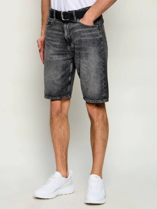 Zdjęcie produktu Tommy Jeans Jeansowe szorty OTIS | Regular Fit grafitowy