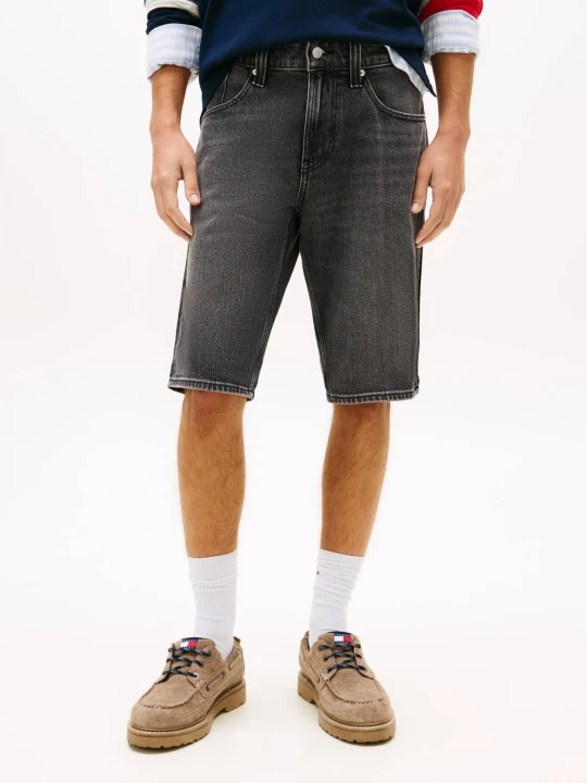 Zdjęcie produktu Tommy Jeans Jeansowe szorty Ronnie | Regular Fit czarny