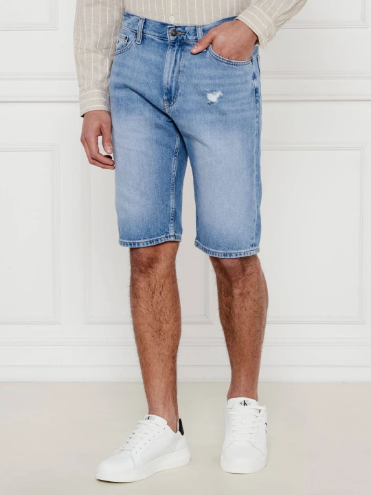 Zdjęcie produktu Tommy Jeans Jeansowe szorty Ryan | Regular Fit błękitny