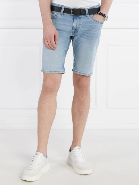 Zdjęcie produktu Tommy Jeans Jeansowe szorty SCANTON | Regular Fit niebieski