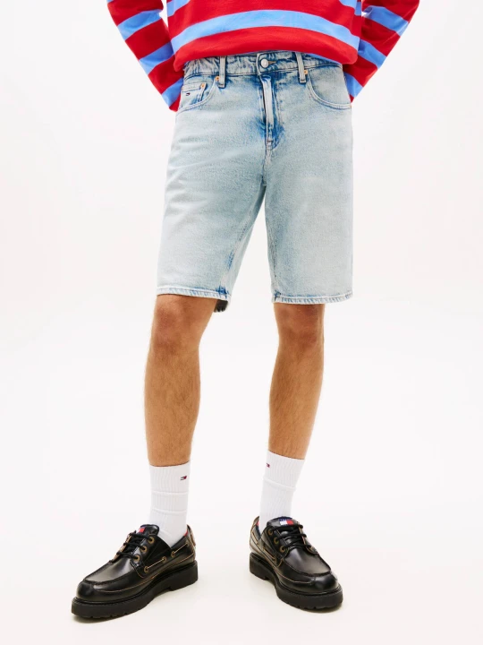 Zdjęcie produktu Tommy Jeans Jeansowe szorty Scanton | Slim Fit błękitny