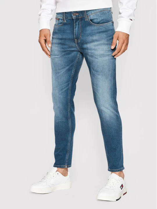 Zdjęcie produktu Tommy Jeans Jeansy Austin DM0DM09550 Niebieski Slim Fit