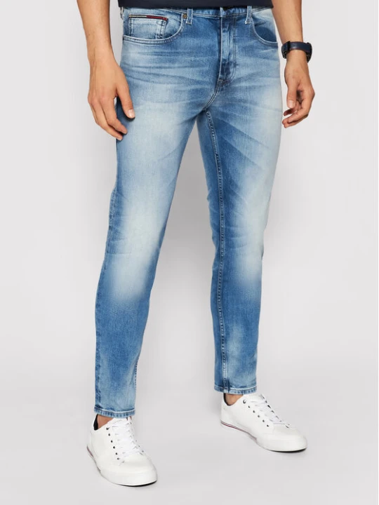 Zdjęcie produktu Tommy Jeans Jeansy Austin DM0DM09555 Niebieski Slim Fit