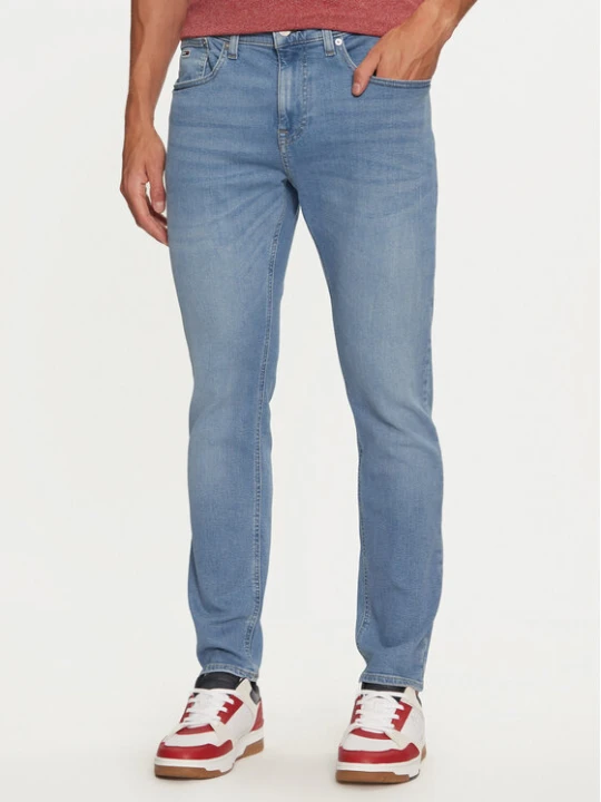 Zdjęcie produktu Tommy Jeans Jeansy Austin DM0DM20174 Niebieski Slim Tapered Fit