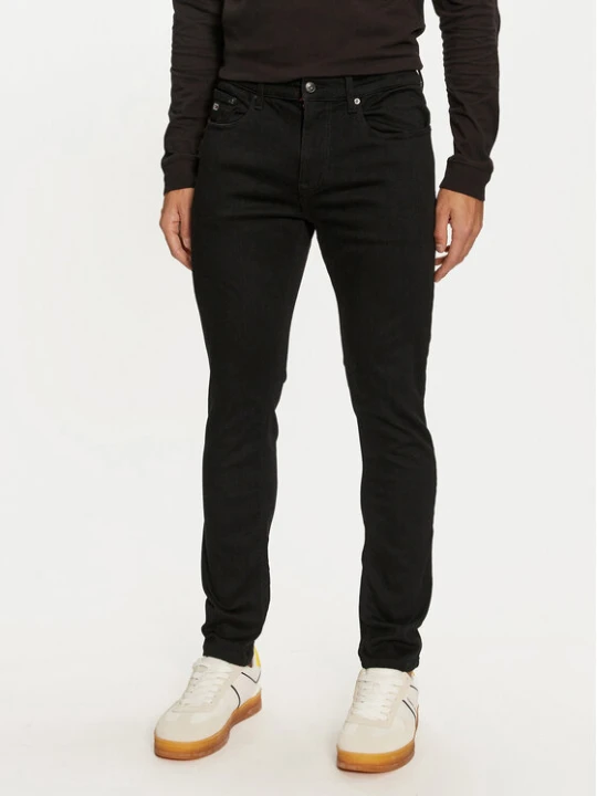 Zdjęcie produktu Tommy Jeans Jeansy Austin DM0DM20708 Czarny Slim Fit