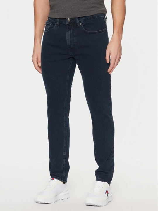 Zdjęcie produktu Tommy Jeans Jeansy Austin DM0DM21071 Granatowy Slim Fit