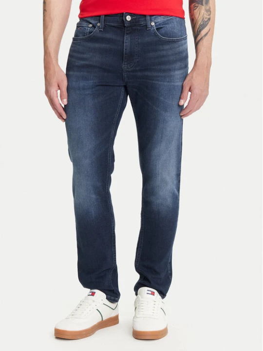 Zdjęcie produktu Tommy Jeans Jeansy Austin DM0DM21901 Granatowy Slim Fit
