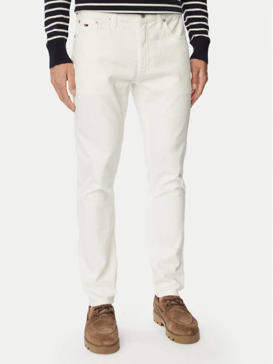 Zdjęcie produktu Tommy Jeans Jeansy Austin DM0DM23353 Biały Slim Fit
