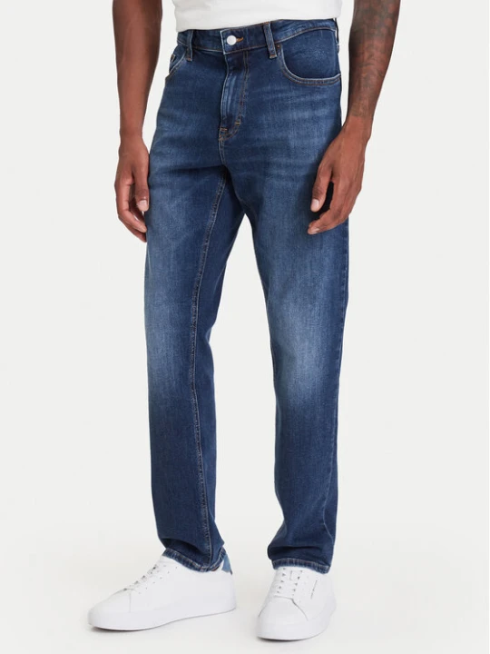 Zdjęcie produktu Tommy Jeans Jeansy Austin DM0DM23913 Granatowy Slim Fit