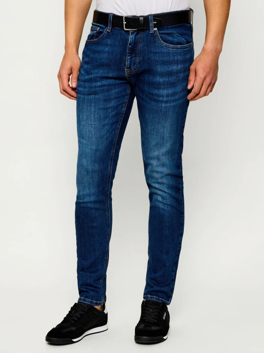 Zdjęcie produktu Tommy Jeans Jeansy AUSTIN | Slim Fit granatowy