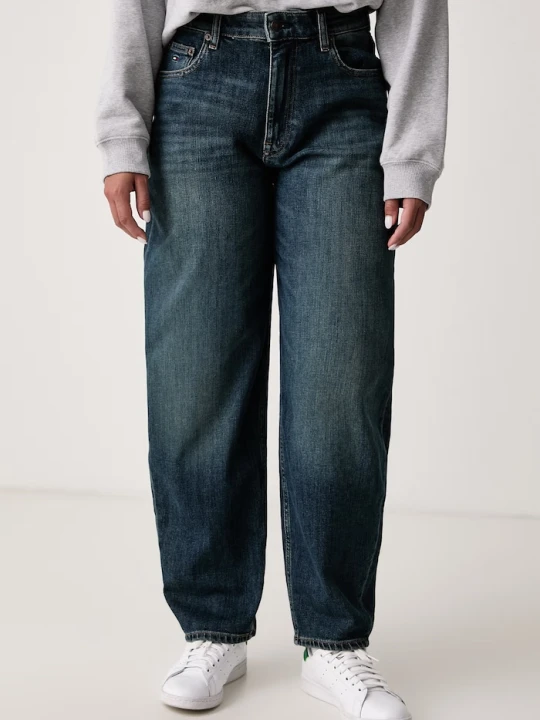 Zdjęcie produktu Tommy Jeans jeansy balloon damskie granatowy