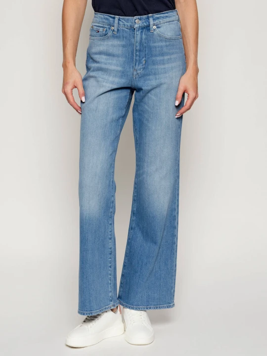 Zdjęcie produktu Tommy Jeans Jeansy BELLA | flare fit | high waist niebieski