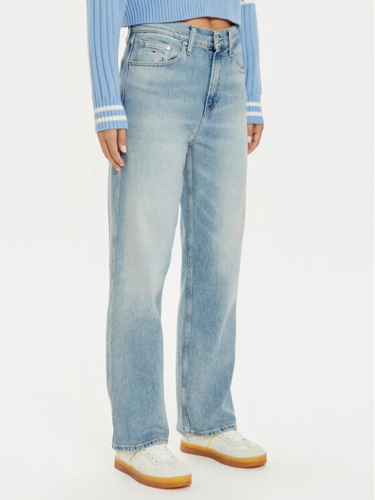 Zdjęcie produktu Tommy Jeans Jeansy Betsy DW0DW19610 Niebieski Loose Fit