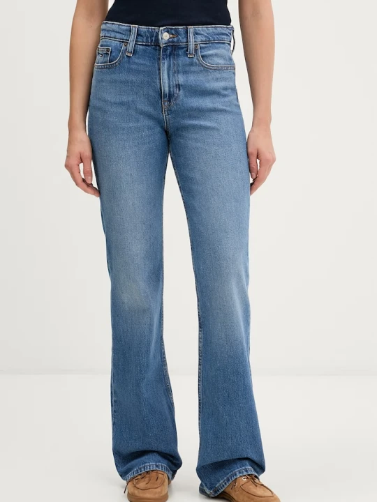 Zdjęcie produktu Tommy Jeans jeansy bootcut damskie niebieski