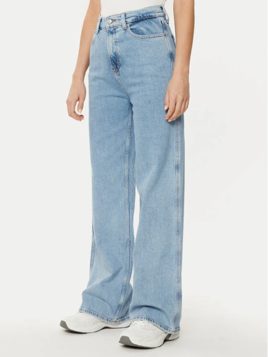 Zdjęcie produktu Tommy Jeans Jeansy Claire DW0DW19558 Niebieski Wide Leg
