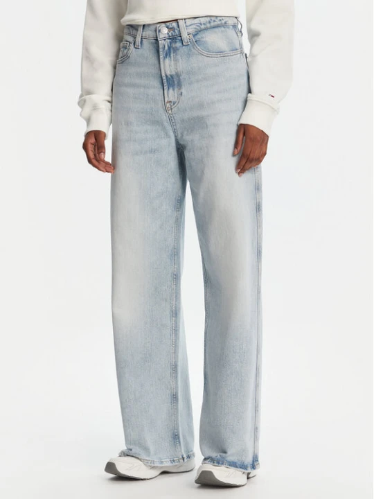 Zdjęcie produktu Tommy Jeans Jeansy Claire DW0DW21291 Niebieski Wide Leg