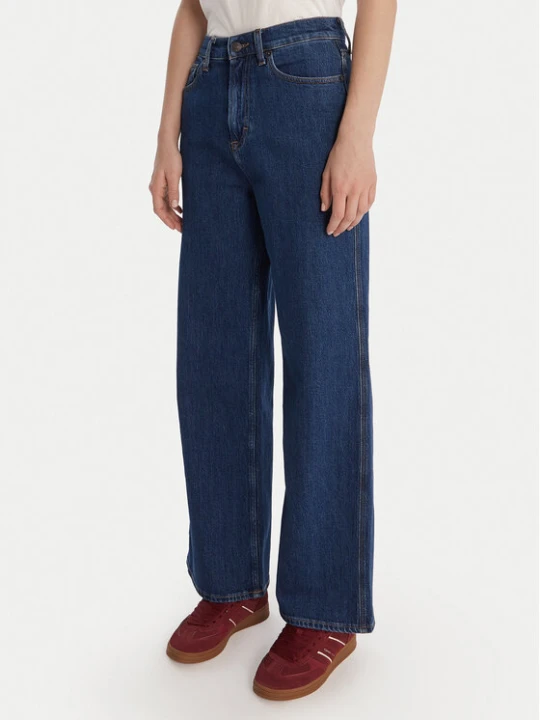 Zdjęcie produktu Tommy Jeans Jeansy Claire DW0DW22438 Granatowy Wide Leg