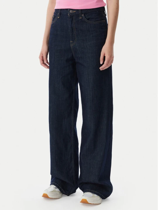 Zdjęcie produktu Tommy Jeans Jeansy Claire DW0DW23093 Granatowy Wide Leg