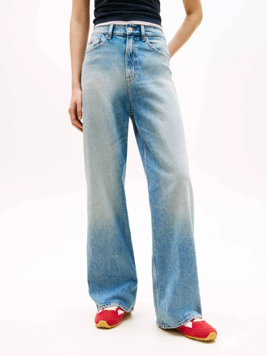 Zdjęcie produktu Tommy Jeans Jeansy CLAIRE | Loose fit | high waist niebieski