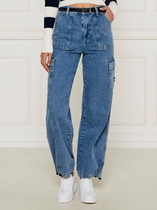 Zdjęcie produktu Tommy Jeans Jeansy Claire | Relaxed fit niebieski