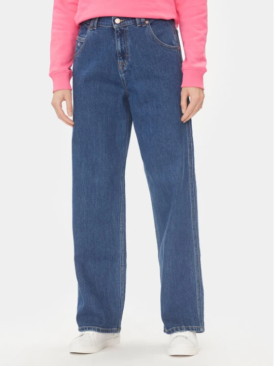 Zdjęcie produktu Tommy Jeans Jeansy Daisy DW0DW17185 Niebieski Baggy Fit