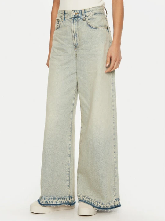 Zdjęcie produktu Tommy Jeans Jeansy DW0DW21254 Niebieski Wide Leg