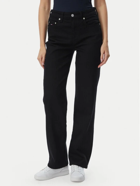 Zdjęcie produktu Tommy Jeans Jeansy DW0DW21978 Czarny Slim Fit