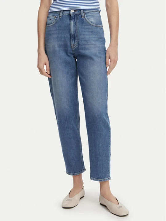Zdjęcie produktu Tommy Jeans Jeansy DW0DW22994 Niebieski Mom Fit