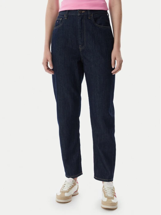 Zdjęcie produktu Tommy Jeans Jeansy DW0DW23459 Granatowy Mom Fit