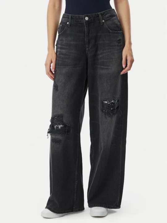Zdjęcie produktu Tommy Jeans Jeansy DW0DW23842 Czarny Loose Fit