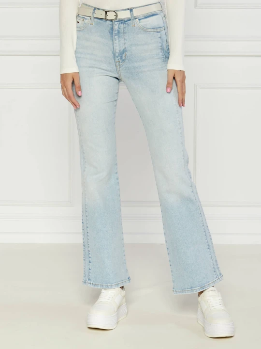 Zdjęcie produktu Tommy Jeans Jeansy | flare fit niebieski