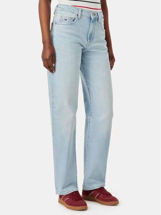 Zdjęcie produktu Tommy Jeans Jeansy Kira DW0DW23106 Niebieski jasny Slim Fit
