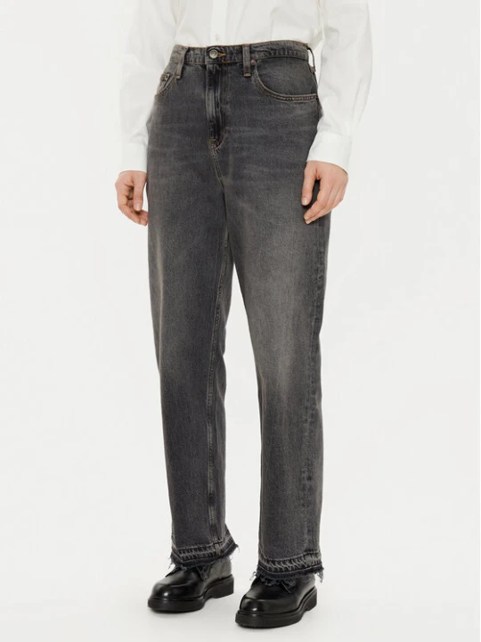 Zdjęcie produktu Tommy Jeans Jeansy Layla DW0DW20169 Szary Slim Fit