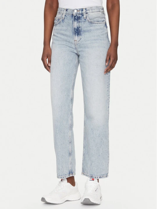 Zdjęcie produktu Tommy Jeans Jeansy Layla DW0DW20593 Niebieski Straight Fit