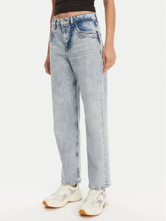 Zdjęcie produktu Tommy Jeans Jeansy Layla DW0DW21418 Niebieski Straight Fit